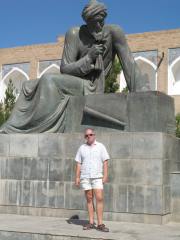 Al Khawarizmi at Khiva (on top)