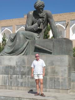 Al Khawarizmi at Khiva (on top)